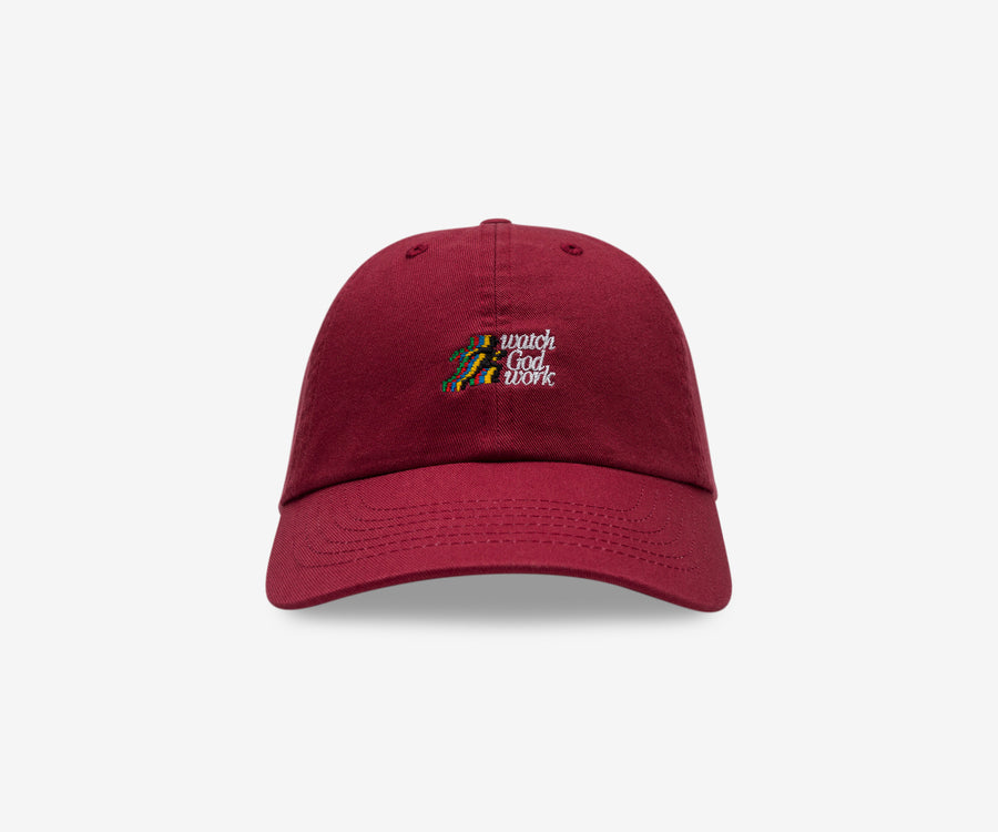 VISION SUNDAY 2025 | DAD HAT - RED, product photo